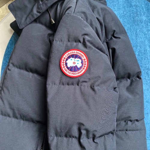 Replica Canada Goose Down Feather Coat Long Sleeved For Women #1257000 $170.00 USD for Wholesale