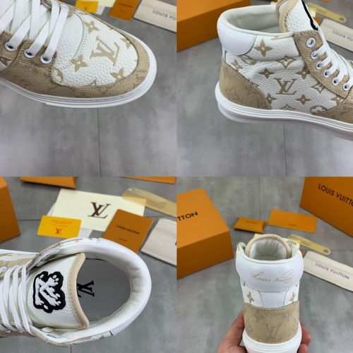 Replica Louis Vuitton High Tops Shoes For Men #1257033 $155.00 USD for Wholesale