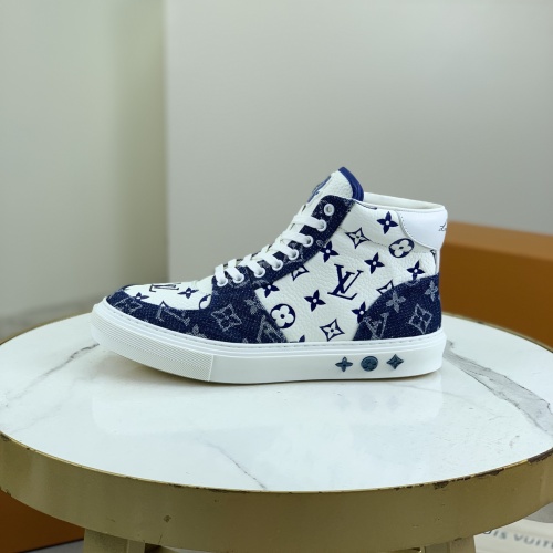 Replica Louis Vuitton High Tops Shoes For Men #1257035 $155.00 USD for Wholesale