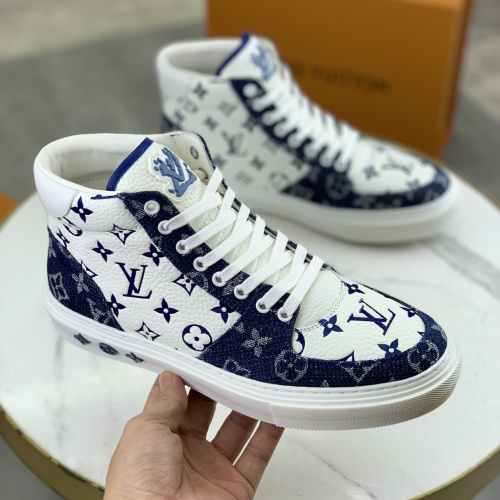 Replica Louis Vuitton High Tops Shoes For Men #1257035 $155.00 USD for Wholesale