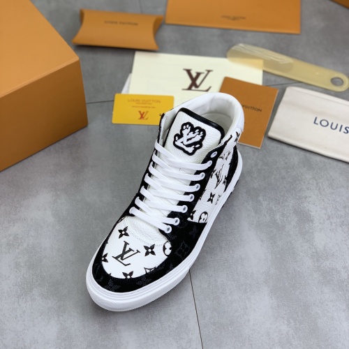 Replica Louis Vuitton High Tops Shoes For Men #1257036 $155.00 USD for Wholesale