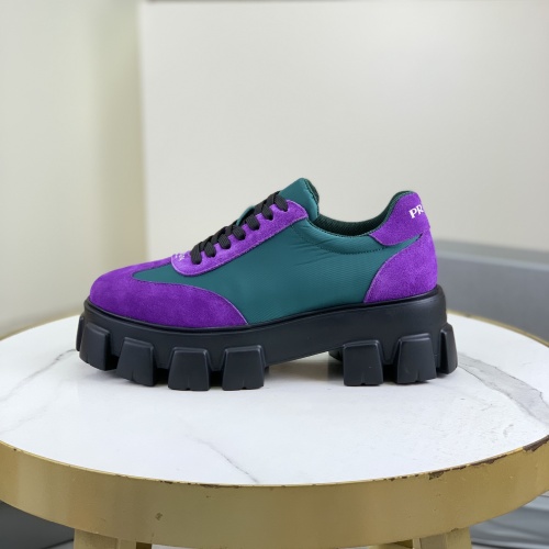 Replica Prada Casual Shoes For Men #1257073 $98.00 USD for Wholesale