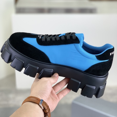 Replica Prada Casual Shoes For Men #1257076 $98.00 USD for Wholesale