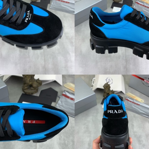 Replica Prada Casual Shoes For Men #1257076 $98.00 USD for Wholesale