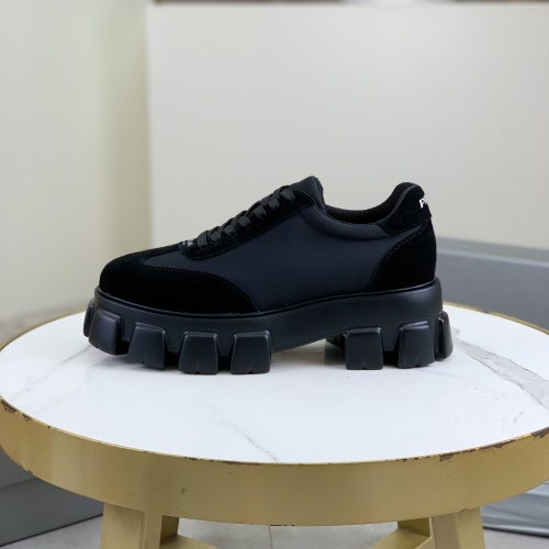 Replica Prada Casual Shoes For Men #1257079 $98.00 USD for Wholesale