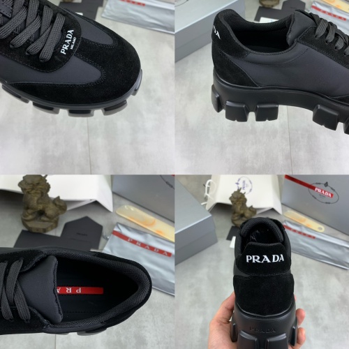 Replica Prada Casual Shoes For Men #1257079 $98.00 USD for Wholesale