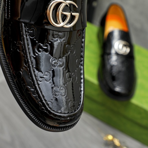 Replica Gucci Oxfords Shoes For Men #1257089 $88.00 USD for Wholesale