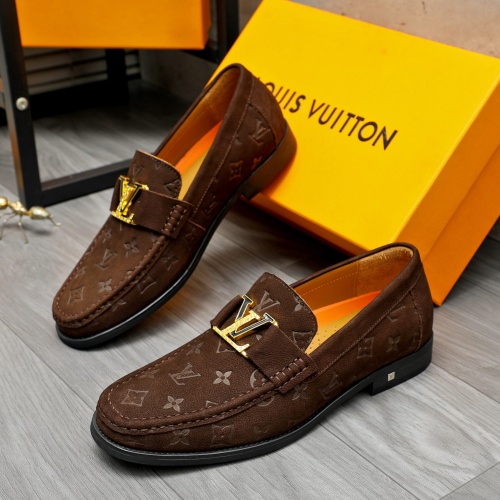 Louis Vuitton LV Oxfords Shoes For Men #1257100 $88.00 USD, Wholesale Replica Louis Vuitton LV Oxfords Shoes