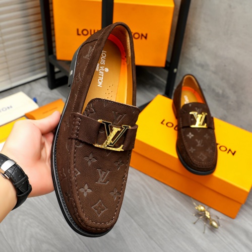 Replica Louis Vuitton LV Oxfords Shoes For Men #1257100 $88.00 USD for Wholesale