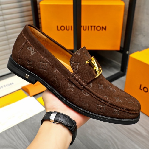 Replica Louis Vuitton LV Oxfords Shoes For Men #1257100 $88.00 USD for Wholesale