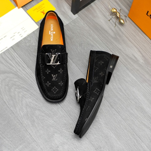 Replica Louis Vuitton LV Oxfords Shoes For Men #1257101 $88.00 USD for Wholesale