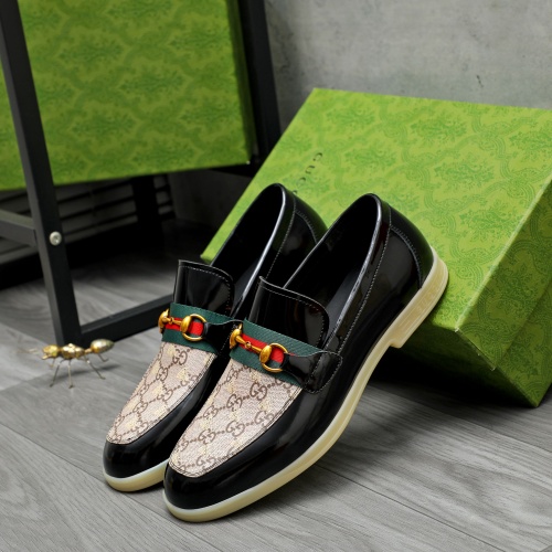 Replica Gucci Oxfords Shoes For Men #1257103 $96.00 USD for Wholesale