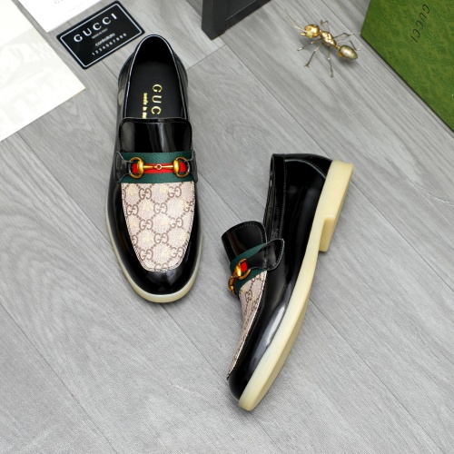 Replica Gucci Oxfords Shoes For Men #1257103 $96.00 USD for Wholesale