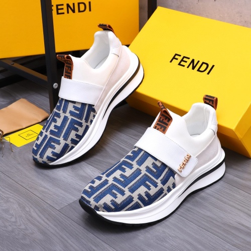 Fendi Casual Shoes For Men #1257144 $80.00 USD, Wholesale Replica Fendi Casual Shoes