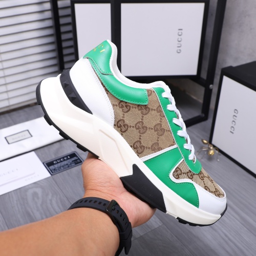 Replica Gucci Casual Shoes For Men #1257147 $82.00 USD for Wholesale