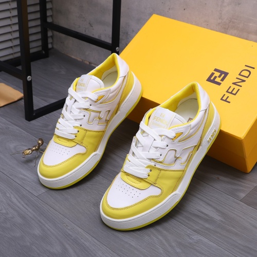 Replica Fendi Casual Shoes For Men #1257152 $85.00 USD for Wholesale