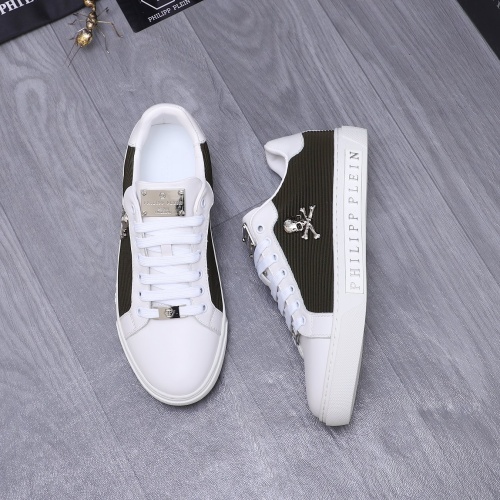 Replica Philipp Plein PP Casual Shoes For Men #1257157 $72.00 USD for Wholesale