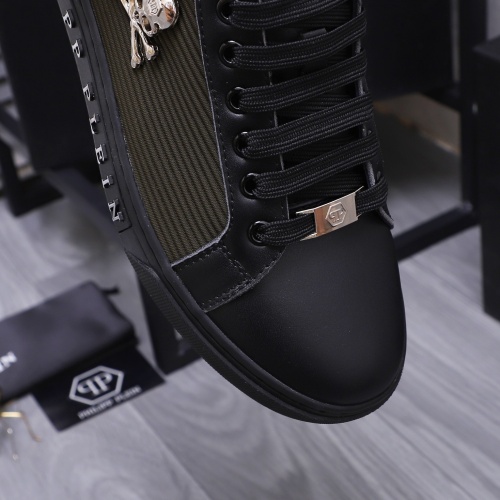 Replica Philipp Plein PP Casual Shoes For Men #1257158 $72.00 USD for Wholesale