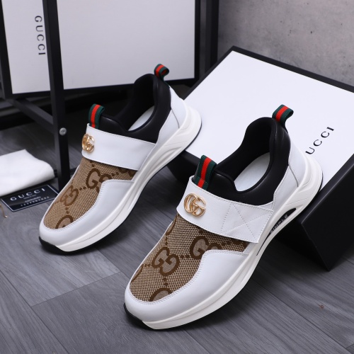 Replica Gucci Casual Shoes For Men #1257159 $76.00 USD for Wholesale