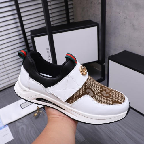 Replica Gucci Casual Shoes For Men #1257159 $76.00 USD for Wholesale