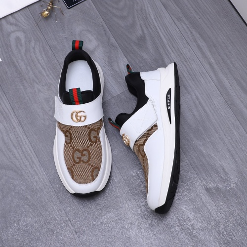 Replica Gucci Casual Shoes For Men #1257159 $76.00 USD for Wholesale