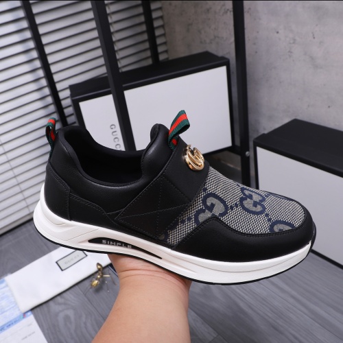 Replica Gucci Casual Shoes For Men #1257160 $76.00 USD for Wholesale