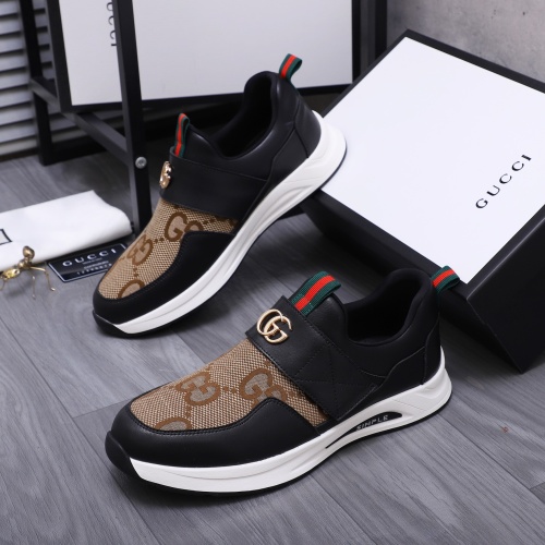 Gucci Casual Shoes For Men #1257161 $76.00 USD, Wholesale Replica Gucci Casual Shoes