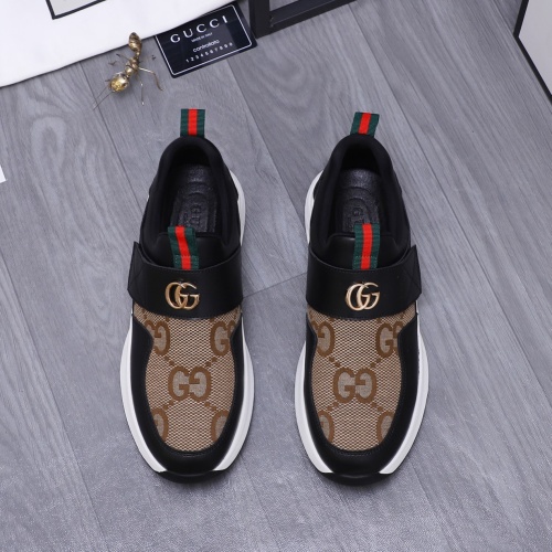 Replica Gucci Casual Shoes For Men #1257161 $76.00 USD for Wholesale