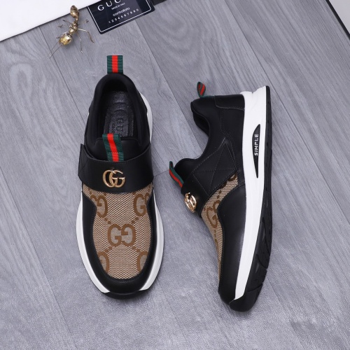 Replica Gucci Casual Shoes For Men #1257161 $76.00 USD for Wholesale