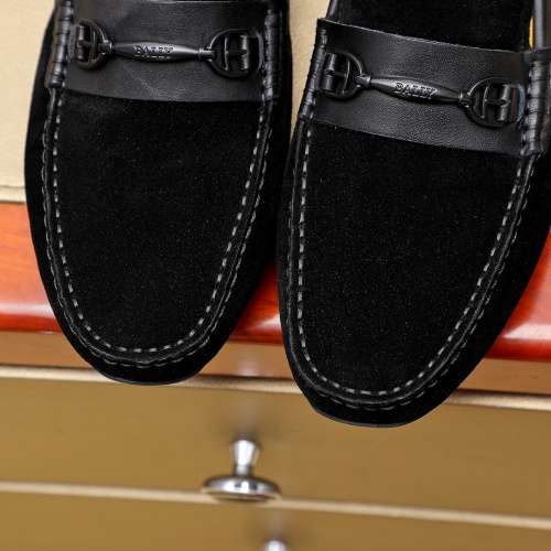 Replica Bally Leather Shoes For Men #1257165 $72.00 USD for Wholesale