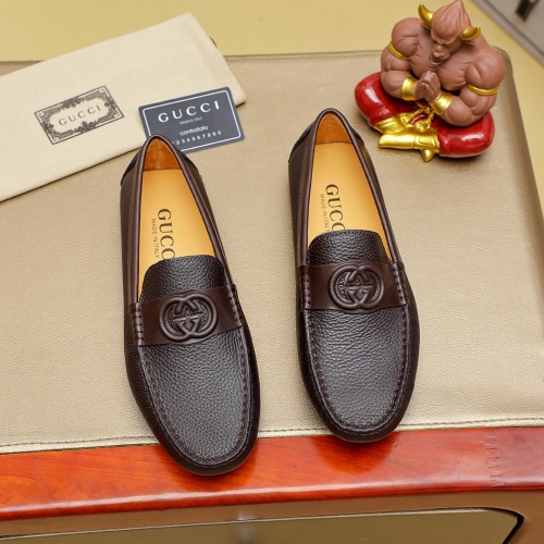 Gucci Oxfords Shoes For Men #1257174 $68.00 USD, Wholesale Replica Gucci Oxfords Shoes