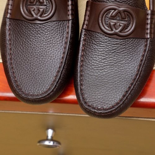 Replica Gucci Oxfords Shoes For Men #1257174 $68.00 USD for Wholesale