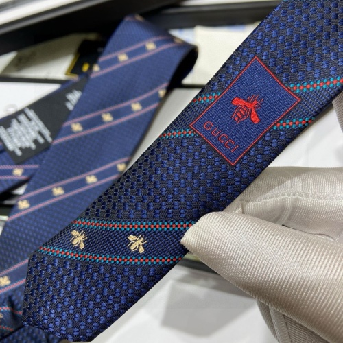 Replica Gucci Necktie For Men #1257256 $38.00 USD for Wholesale