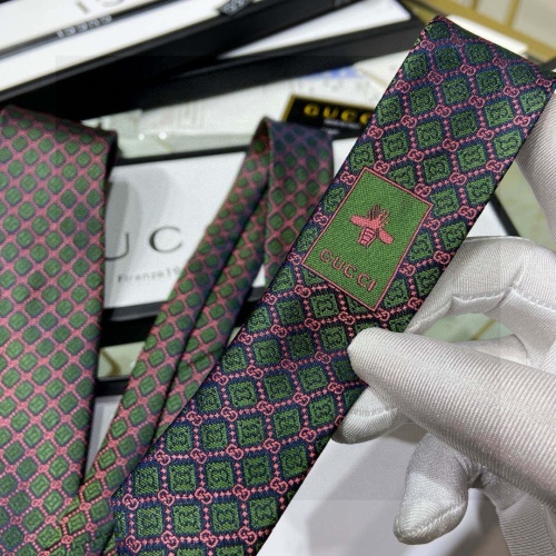 Replica Gucci Necktie For Men #1257266 $38.00 USD for Wholesale