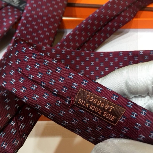 Replica Hermes Necktie For Men #1257299 $38.00 USD for Wholesale