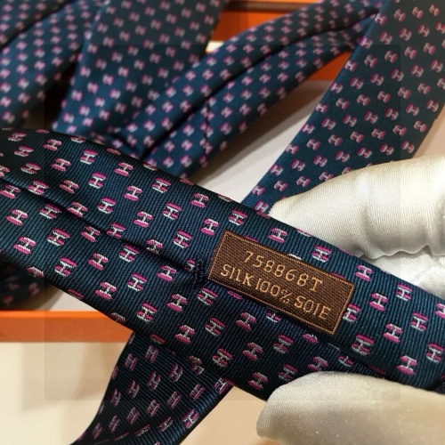 Replica Hermes Necktie For Men #1257300 $38.00 USD for Wholesale