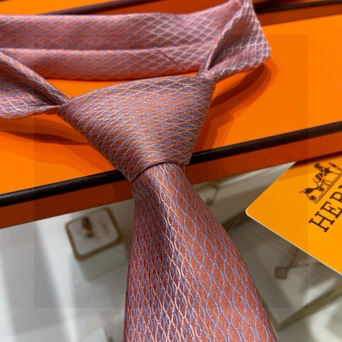 Replica Hermes Necktie For Men #1257307 $38.00 USD for Wholesale