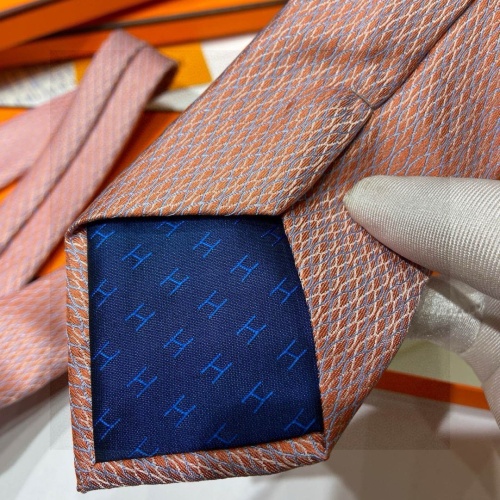 Replica Hermes Necktie For Men #1257307 $38.00 USD for Wholesale