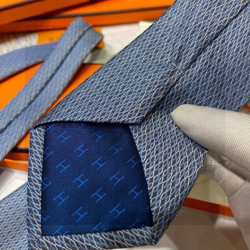 Replica Hermes Necktie For Men #1257308 $38.00 USD for Wholesale