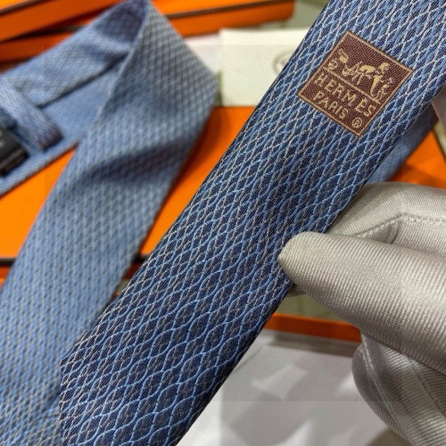 Replica Hermes Necktie For Men #1257308 $38.00 USD for Wholesale