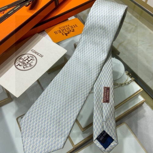 Replica Hermes Necktie For Men #1257309 $38.00 USD for Wholesale