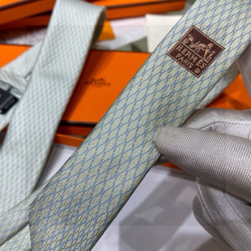 Replica Hermes Necktie For Men #1257309 $38.00 USD for Wholesale