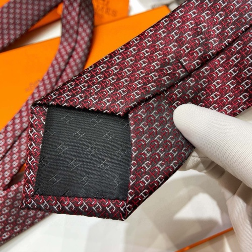 Replica Hermes Necktie For Men #1257310 $38.00 USD for Wholesale