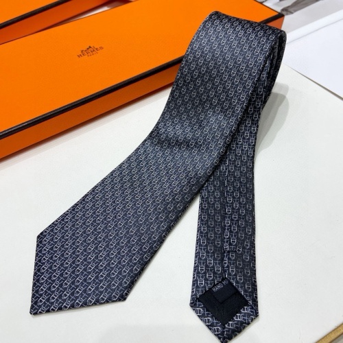 Replica Hermes Necktie For Men #1257311 $38.00 USD for Wholesale