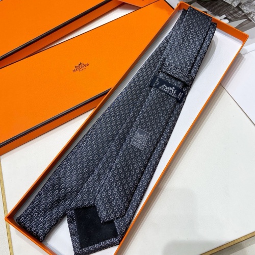 Replica Hermes Necktie For Men #1257311 $38.00 USD for Wholesale