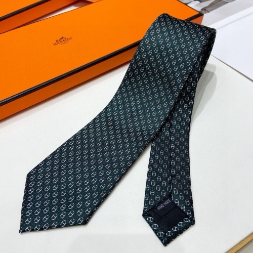 Replica Hermes Necktie For Men #1257312 $38.00 USD for Wholesale