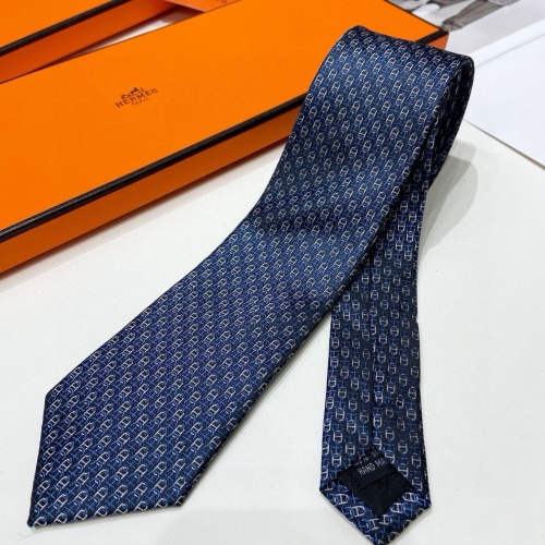 Replica Hermes Necktie For Men #1257313 $38.00 USD for Wholesale