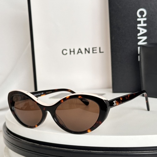 Chanel AAA Quality Sunglasses #1257345 $45.00 USD, Wholesale Replica Chanel AAA Quality Sunglasses