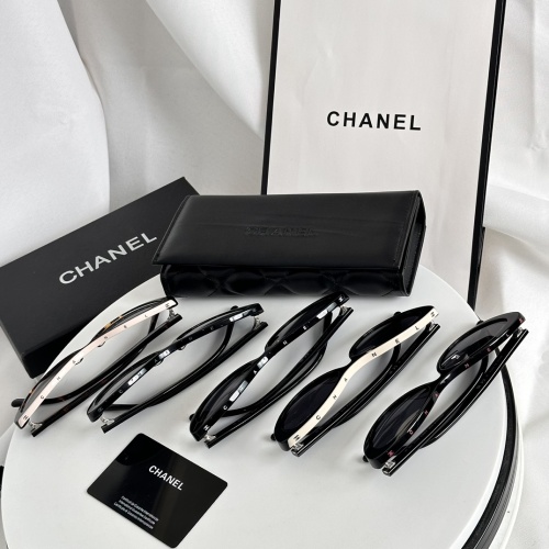 Replica Chanel AAA Quality Sunglasses #1257345 $45.00 USD for Wholesale