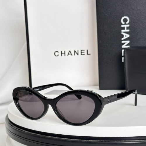 Chanel AAA Quality Sunglasses #1257346 $45.00 USD, Wholesale Replica Chanel AAA Quality Sunglasses